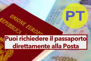 E' ora possibile richiedere il PASSAPORTO all'Ufficio Postale di Loreglia!